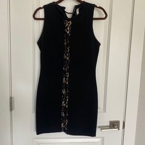 Black Lace Mini Dress